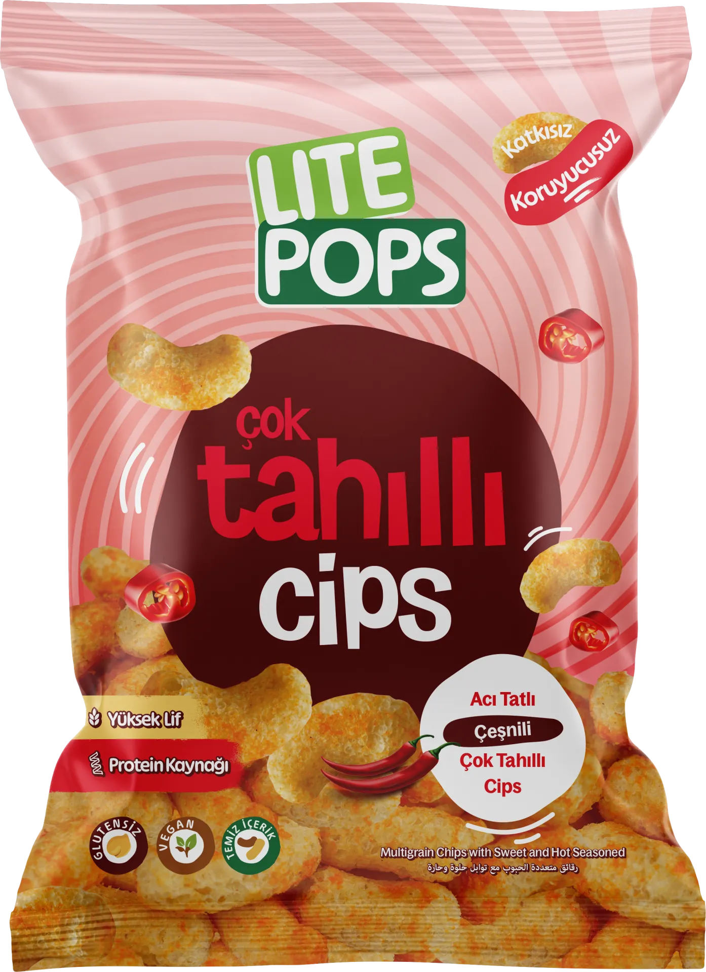 LITE POPS MULTIGRAIN BITTERSWEET (VEGAN - GLUTEN FREE) 55 GR,