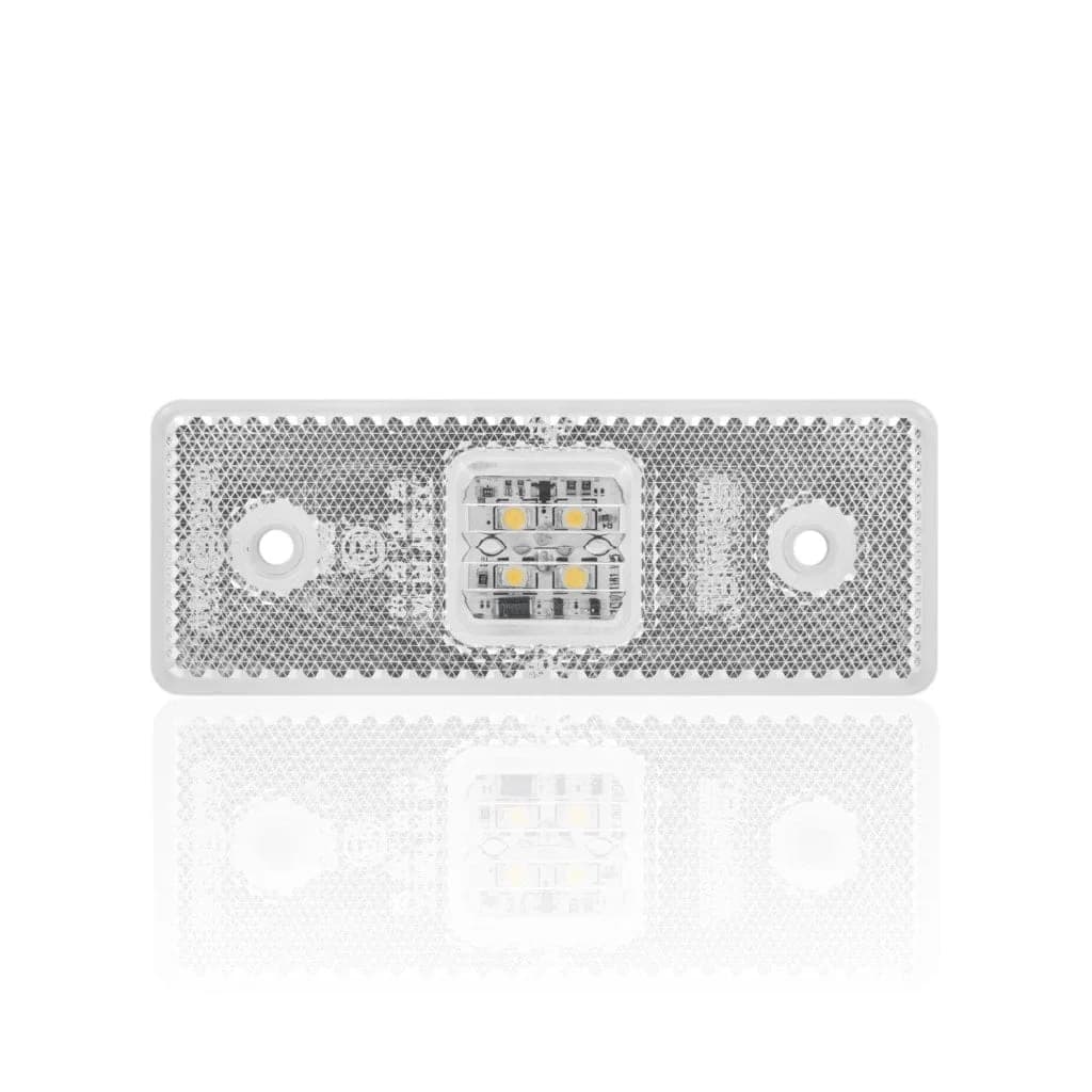 12V 24V Uyumlu Side Beyaz Marker 4 Led Lamba Reflektör Su Geçirmez SANEL SML01W