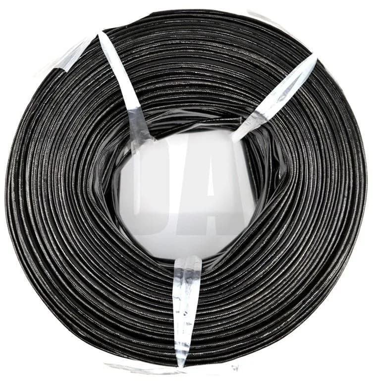 200 Metre 1mm Cam Elyaf Siyah Makaron MT-CM01S