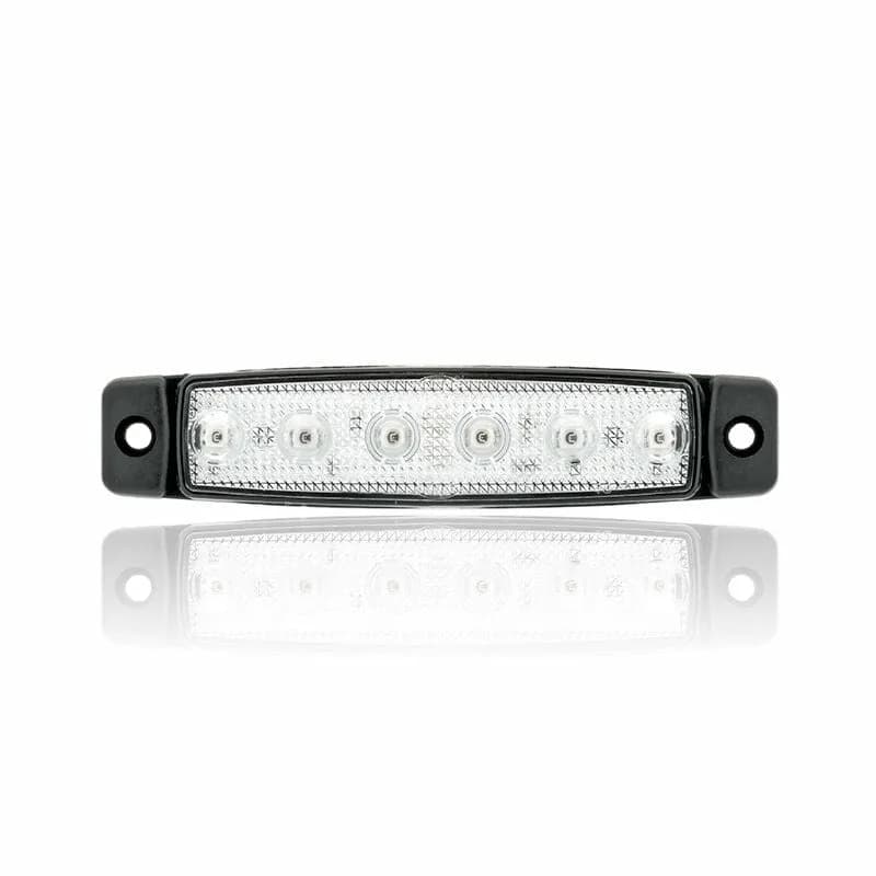 12V 6 Led Beyaz Parmak Lamba Su Geçirmez İnce Dizayn Yan İşaret