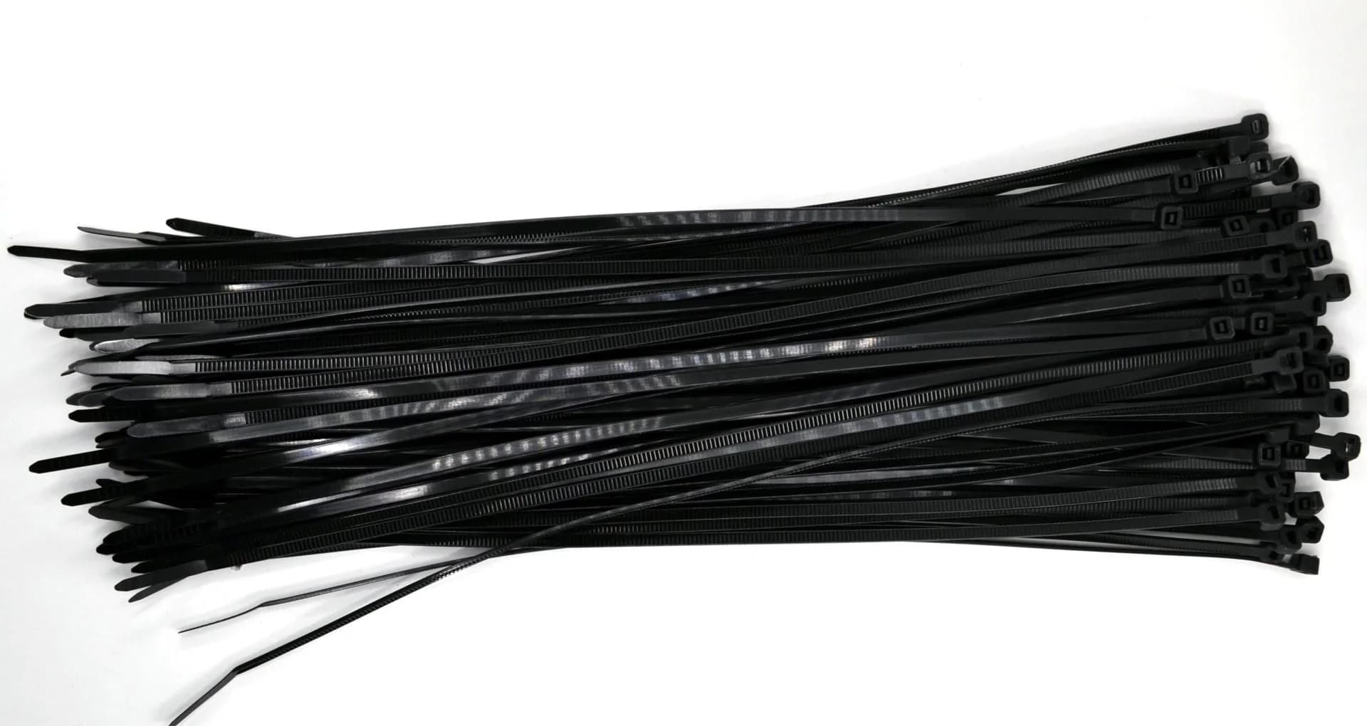 30 cm Siyah Kablo Bağı 300x3,6 Ultraviyole Dayanıklı 100 Adetli Poşet
