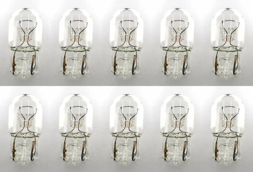 10 Adet 12V 21W T20 Dipsiz Ampul Tek Duy Stop Sinyal Ampulü
