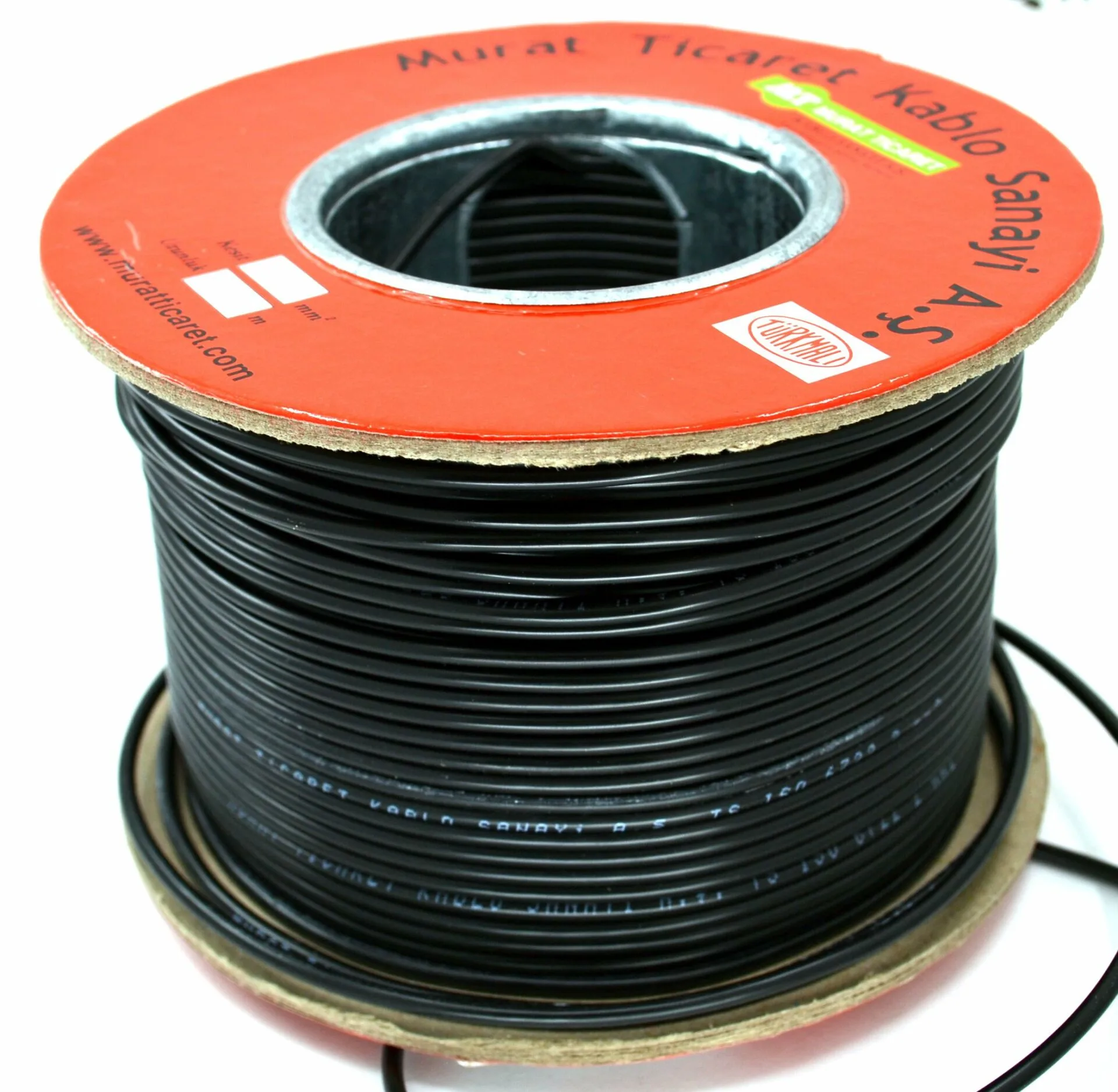 50 Metre 4mm² Siyah Bakır Kablo Kalaylı Nyaf Tekne Oto Karavan Elektrik Tesisat Kablosu Top