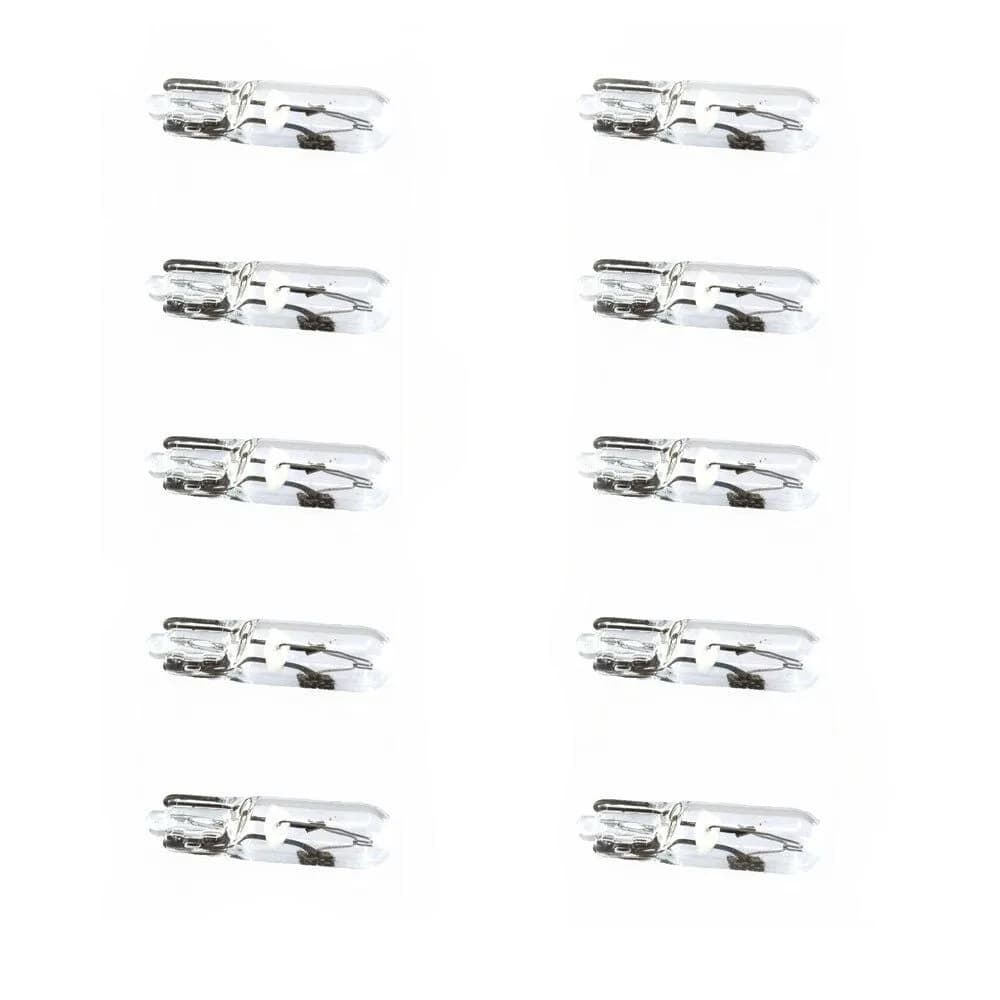 12V 2,3W T5 Dipsiz Gösterge Kadran Ampulü 10 Adet 2723