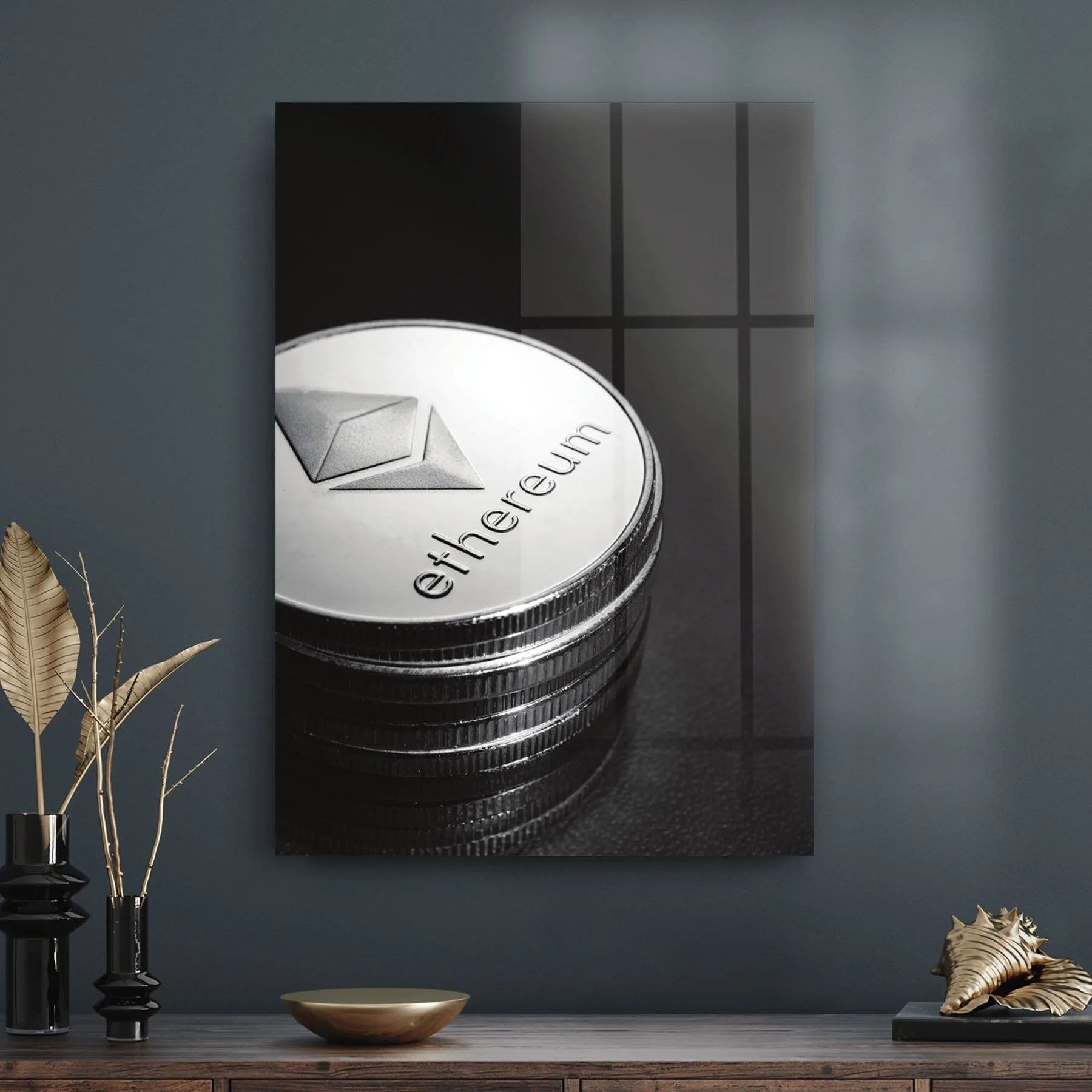 Decovetro Cam Tablo Ethereum 50x70 cm
