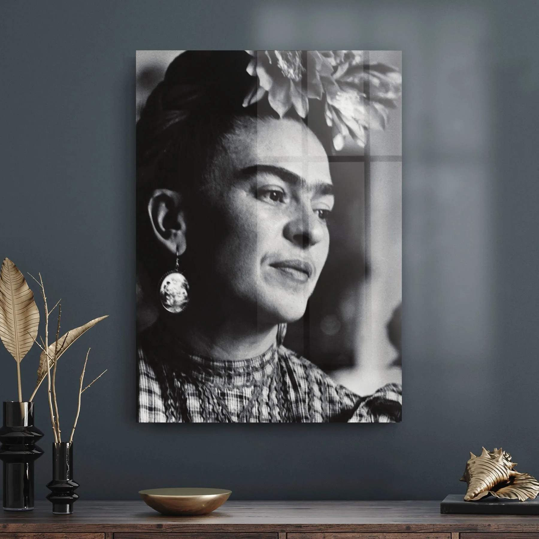 Decovetro Cam Tablo Frida Kahlo 50x70 cm
