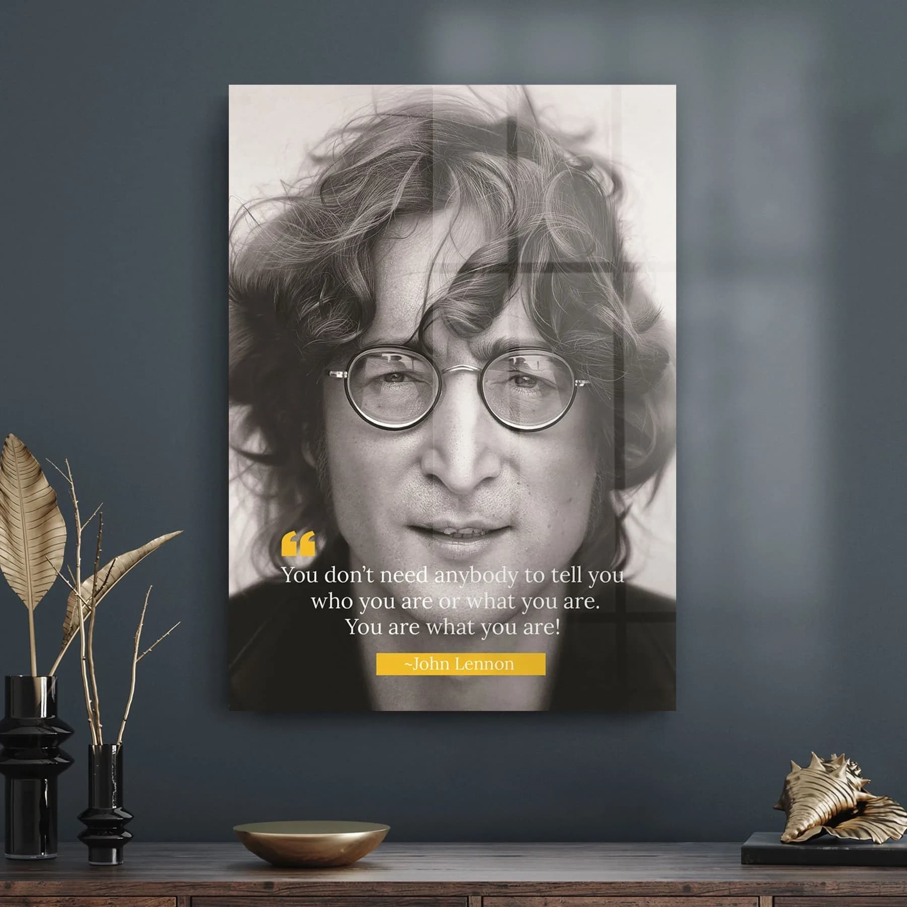Decovetro Cam Tablo John Lennon 70x100 cm