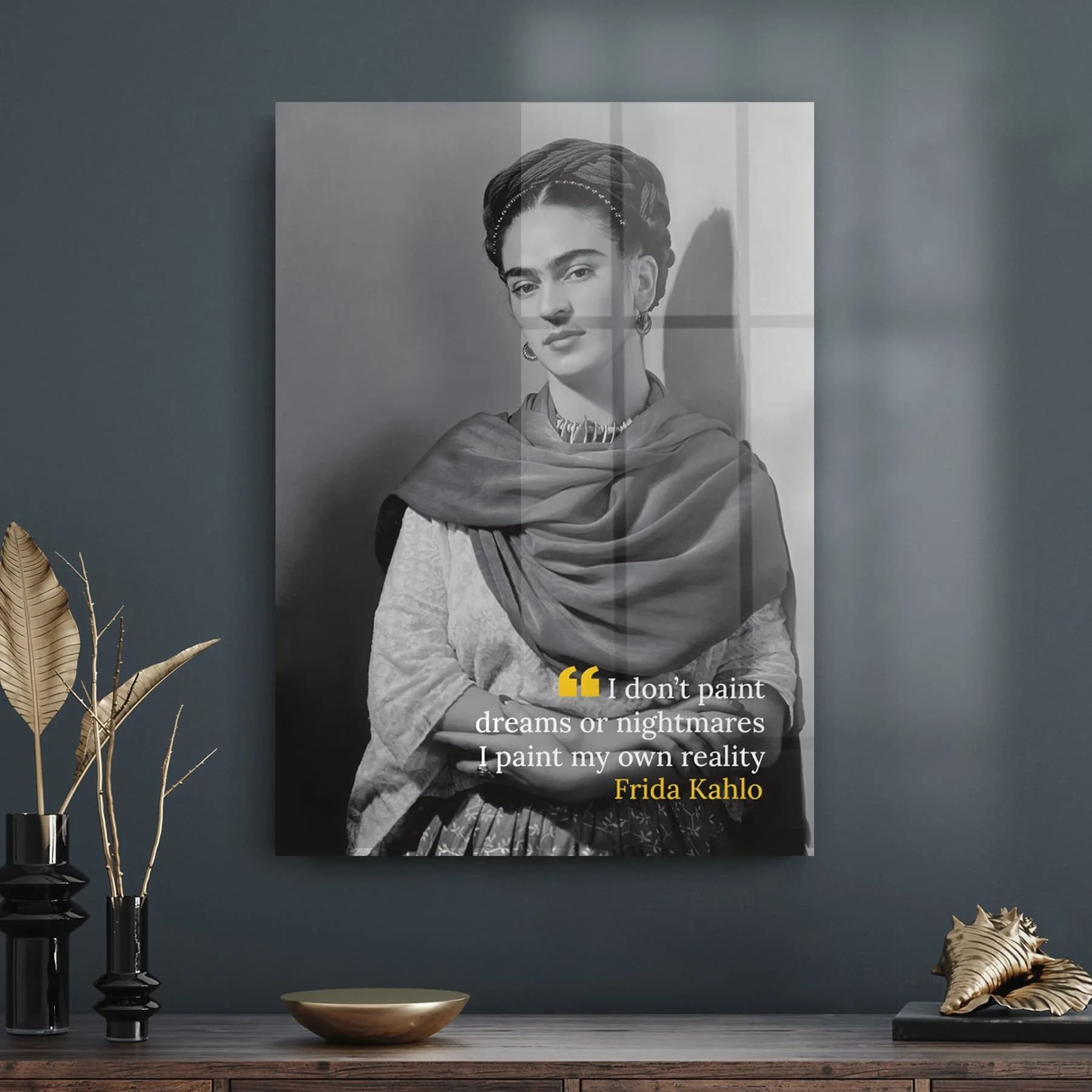 Decovetro Cam Tablo Frida Kahlo 70x100 cm