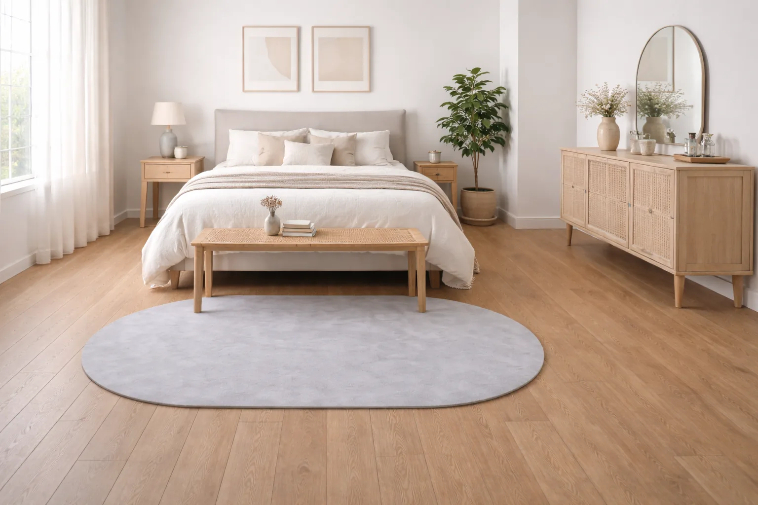 Jassrug Halı 120X180 Rex Açık Gri