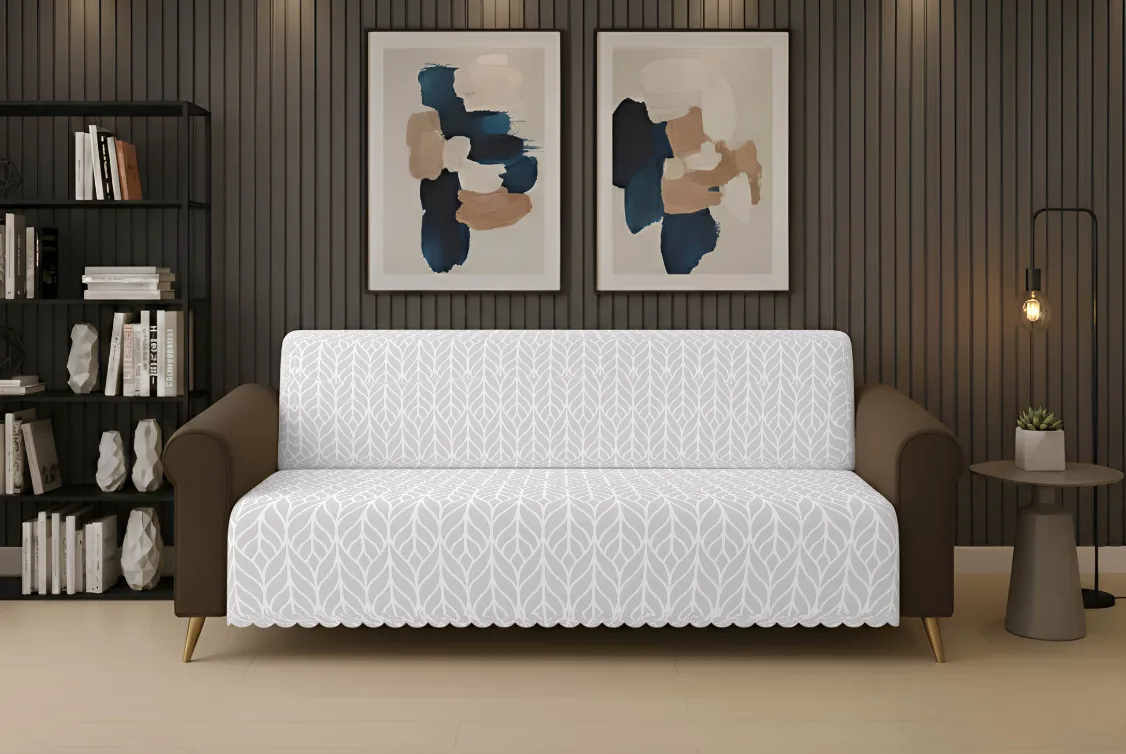 Dinarsu Kaydırmaz Koltuk Örtüsü 175X220 Lüme Gri