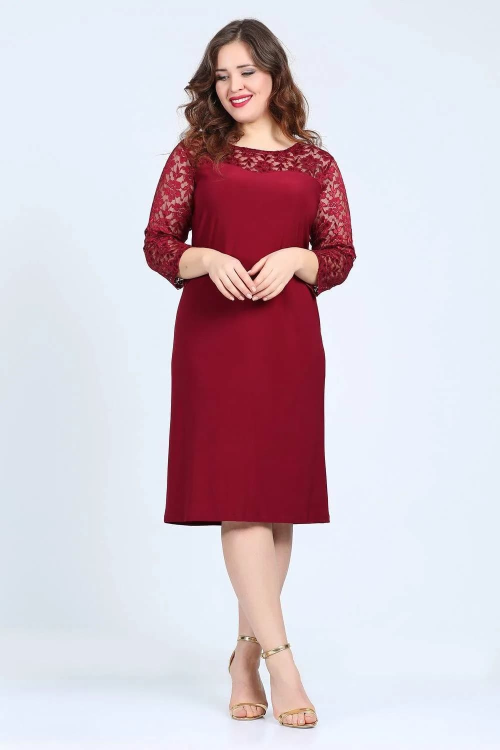 Büyük Beden Abiye Elbise KL6262