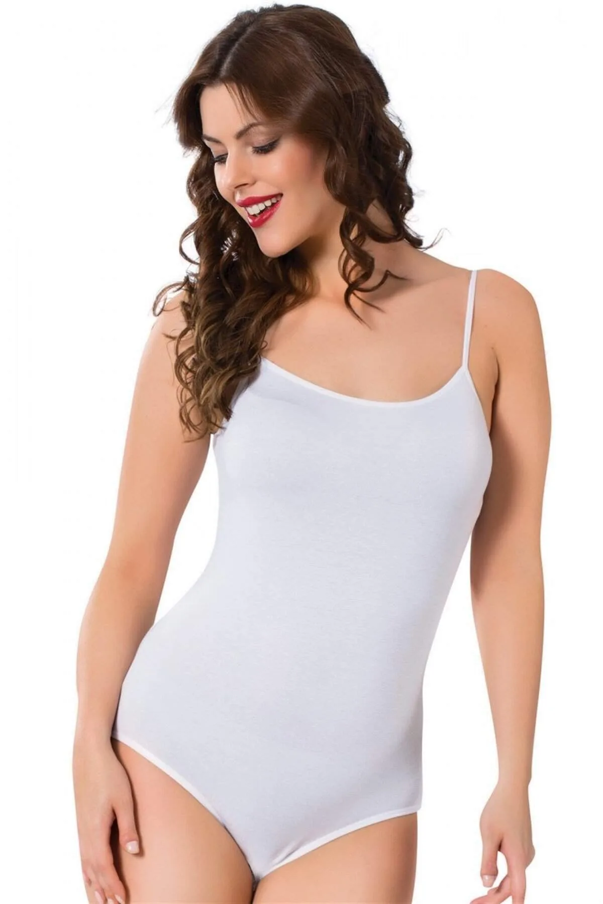 Bayan İp Askılı Çıtçıtlı Body 240