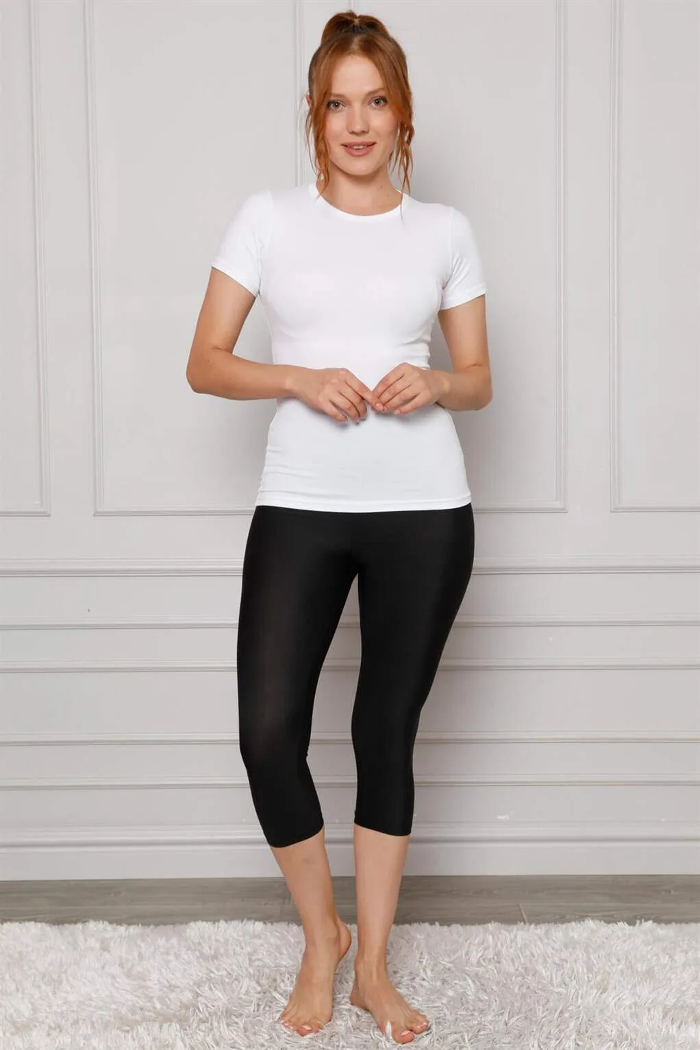 Angelino Microfiber Kapri Tayt 5864