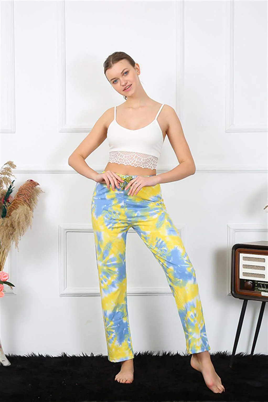 Angelino Kadın Pamuklu Alt Pijama 27466
