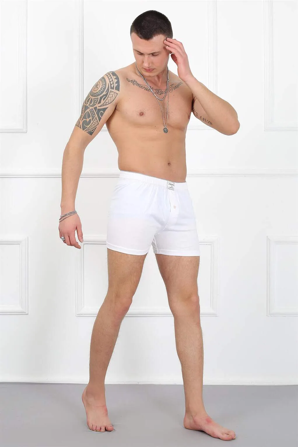 Angelino Erkek Penye Boxer 40040