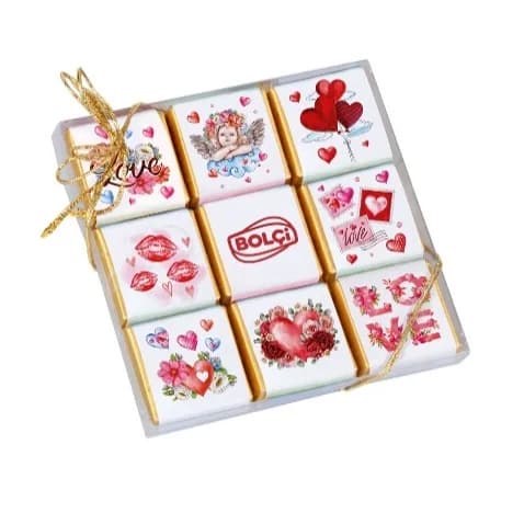 ÇİKOLATALI KARELER LOVE 144 g