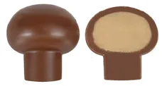 BEYAZ BADEMLİ GIANDUJA DOLGULU MANTAR ŞEKLİNDE PRALİNLER 2,4 kg