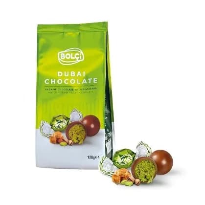 Fıstıklı Kadayıf Dolgulu Sütlü Çikolata Büküm 120 g