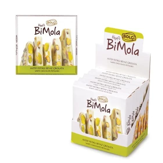 BEYAZ ÇİKOLATALI FISTIKLI TABLET 70 g