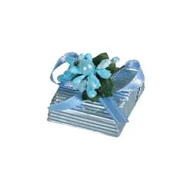 SQUARE - GIANDUJA DOLGULU SÜTLÜ ÇİKOLATA MAVİ 1,8 kg