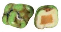 WHITE CHOCOLATE KIWI DRAGEE 3Kg