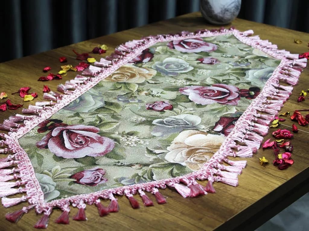 Golden Rose Tiny Lüx Püsküllü Runner