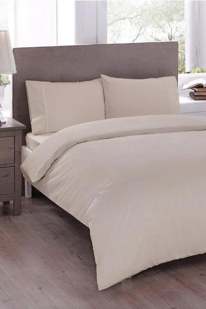 Çeyiz Diyarı Pure Tek Kişilik Nevresim Seti 135x200 Krem