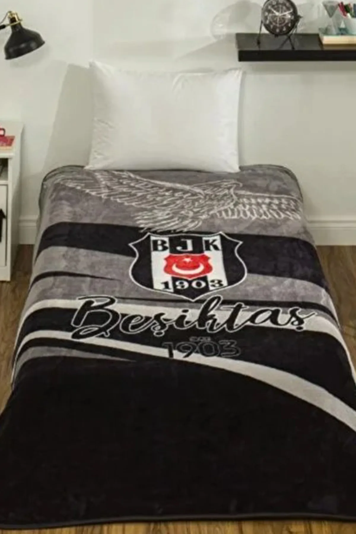Yeni Sezon Beşiktaş Lisanslı Taraftar Tek Battaniye