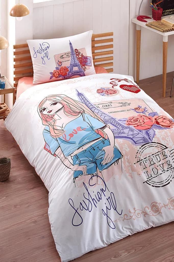 Kristal Fashion Genç Tek Kişilik Pike Takımı