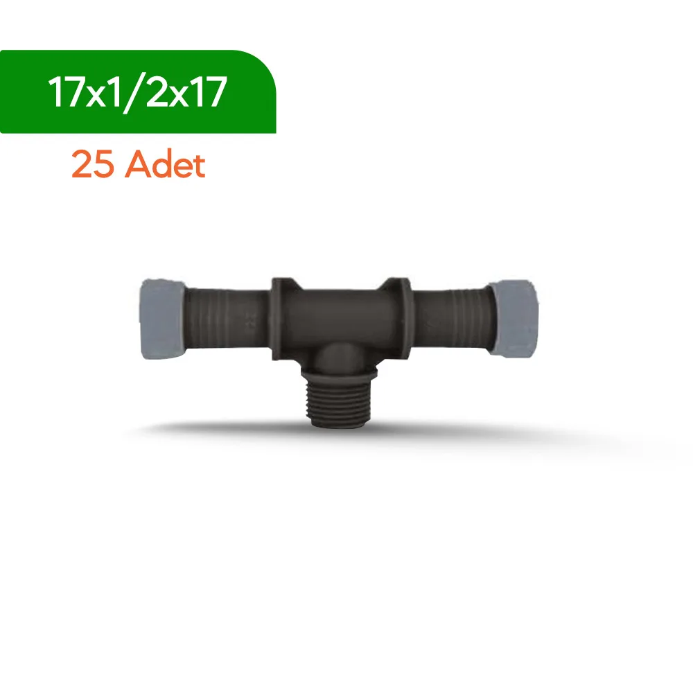 Akplas – Damlama Ek Parça-Yüzüklü Dış Dişli Te 17*1/2*17 25 Adet