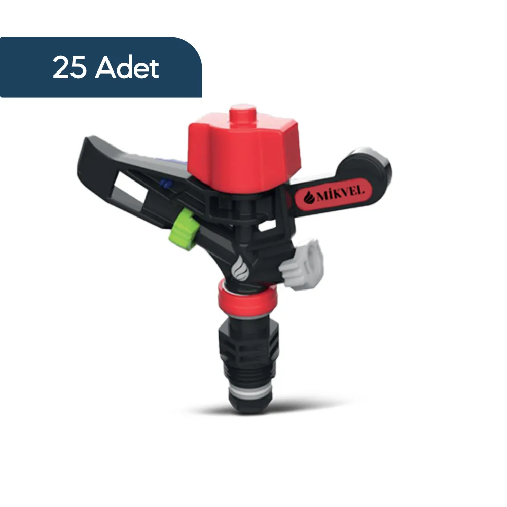 Mikvel - Mini Sprink – Yağmurlama Sulama Başlığı 25 Adet - Yağmurlama Sulama Sistemleri ve Yağmurlama Sprinkleri