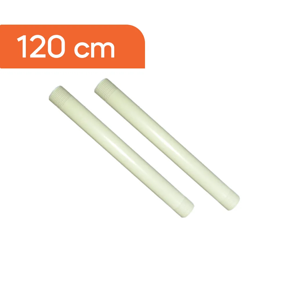 Akplas - PVC 120 Cm Kaval-Uzatma Borusu-Abot-Sprink-Bağlantı