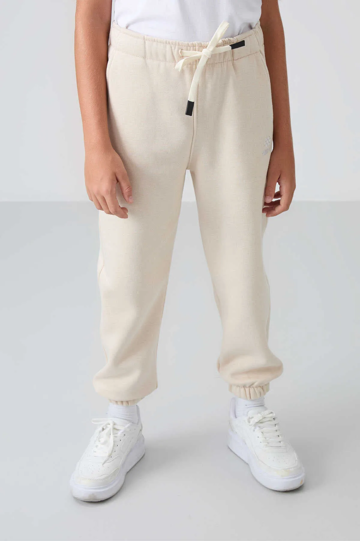 Tommylife Toptan Garson Boy Jogger Standart Kalıp Erkek Çocuk Eşofman Alt 11225 Bej - BEJ