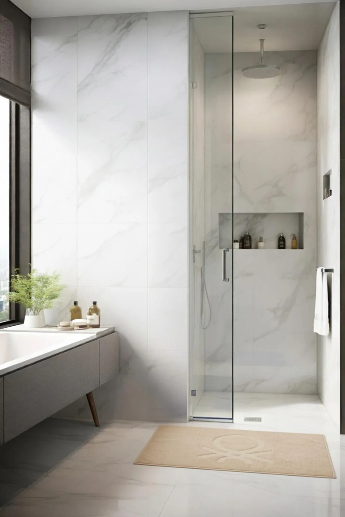 Be-0183 Bg %100 Pamuk Bej 50X80 Cm Banyo Paspas Havlu - BEJ