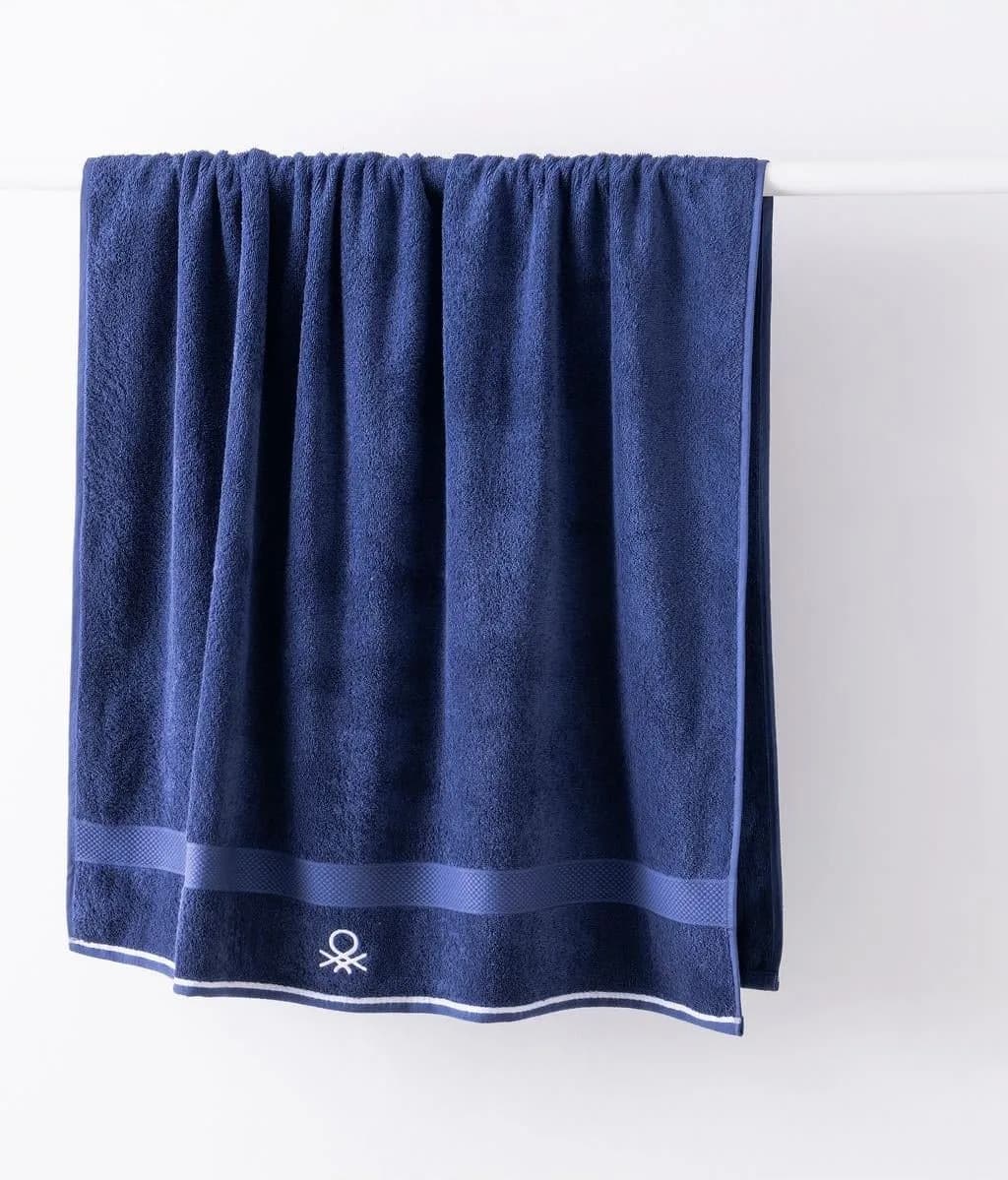 Be-2290-Nvy %100 Pamuk Lacivert 70X140 Cm Havlu - LACİVERT