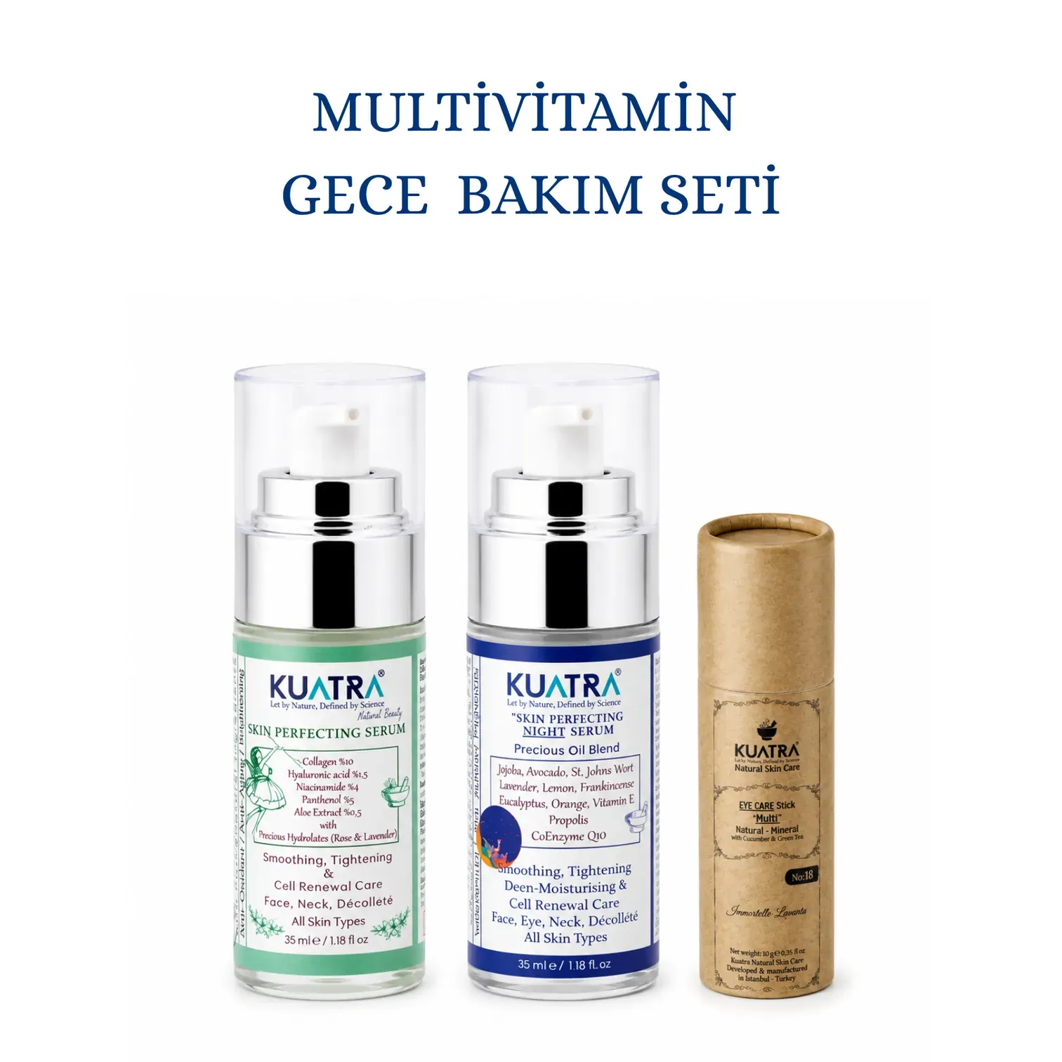 Kuatra Multivitamin Gece Bakım Seti