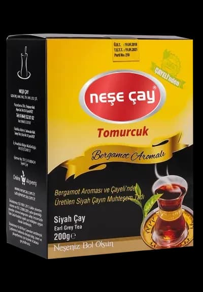 Tomurcuk Bergamot Aromalı Siyah Çay 200 gr