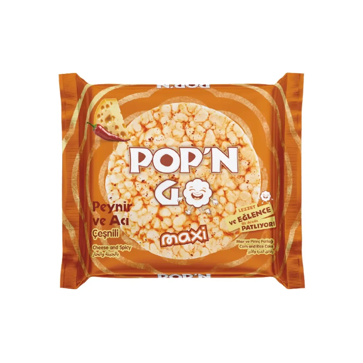 POP'N GO MAXİ CHEESE & HOT 32 gr