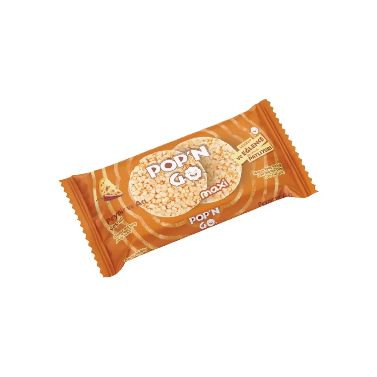 POP'N GO MAXİ CHEESE & HOT 64 gr