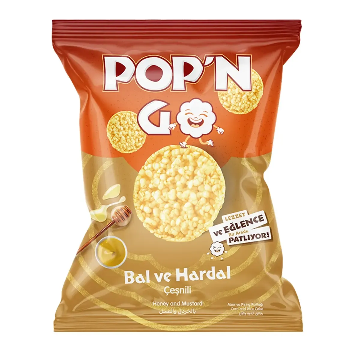 POP'N GO MAXİ HONEY AND MUSTARD 60 gr