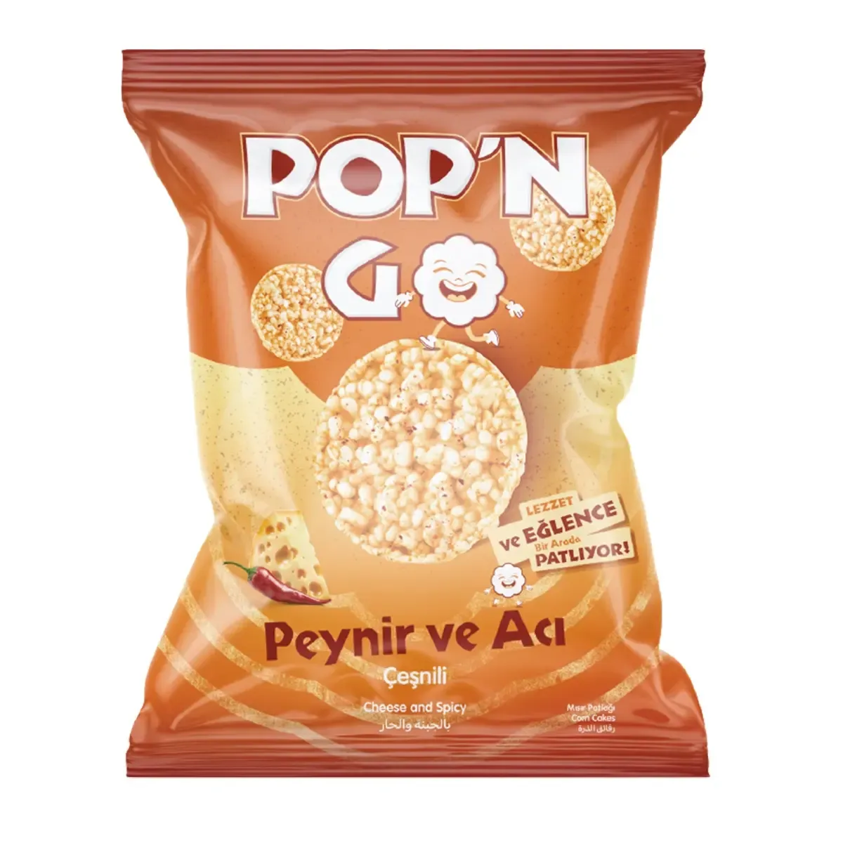 POP'N GO MAXİ CHEESE & HOT 60 gr