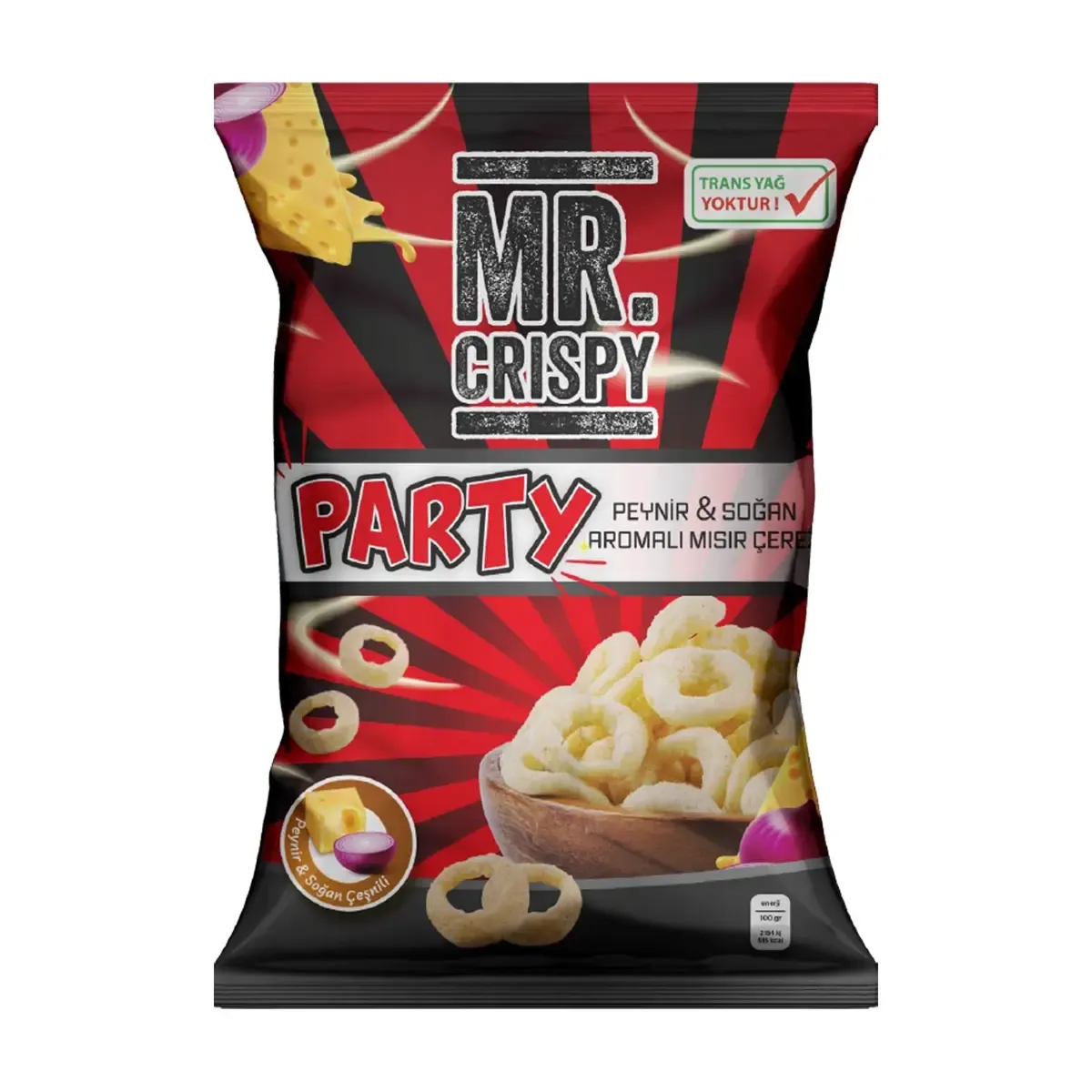 MR CRISPY PARTY CHEESE ONION 60 gr