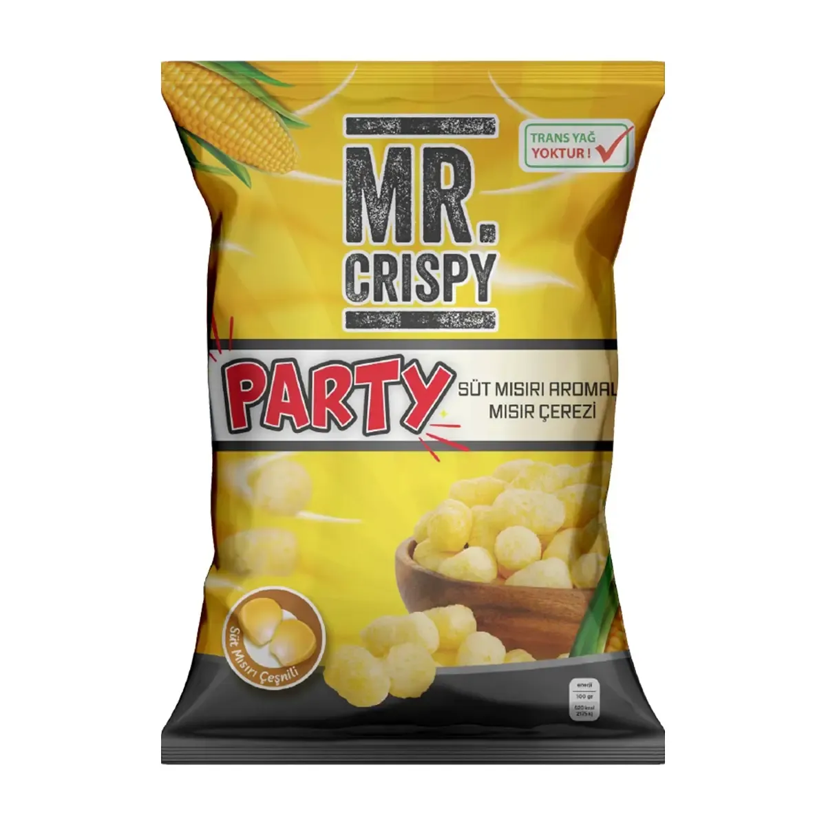 MR CRISPY PARTY MILKY CORN 60 gr