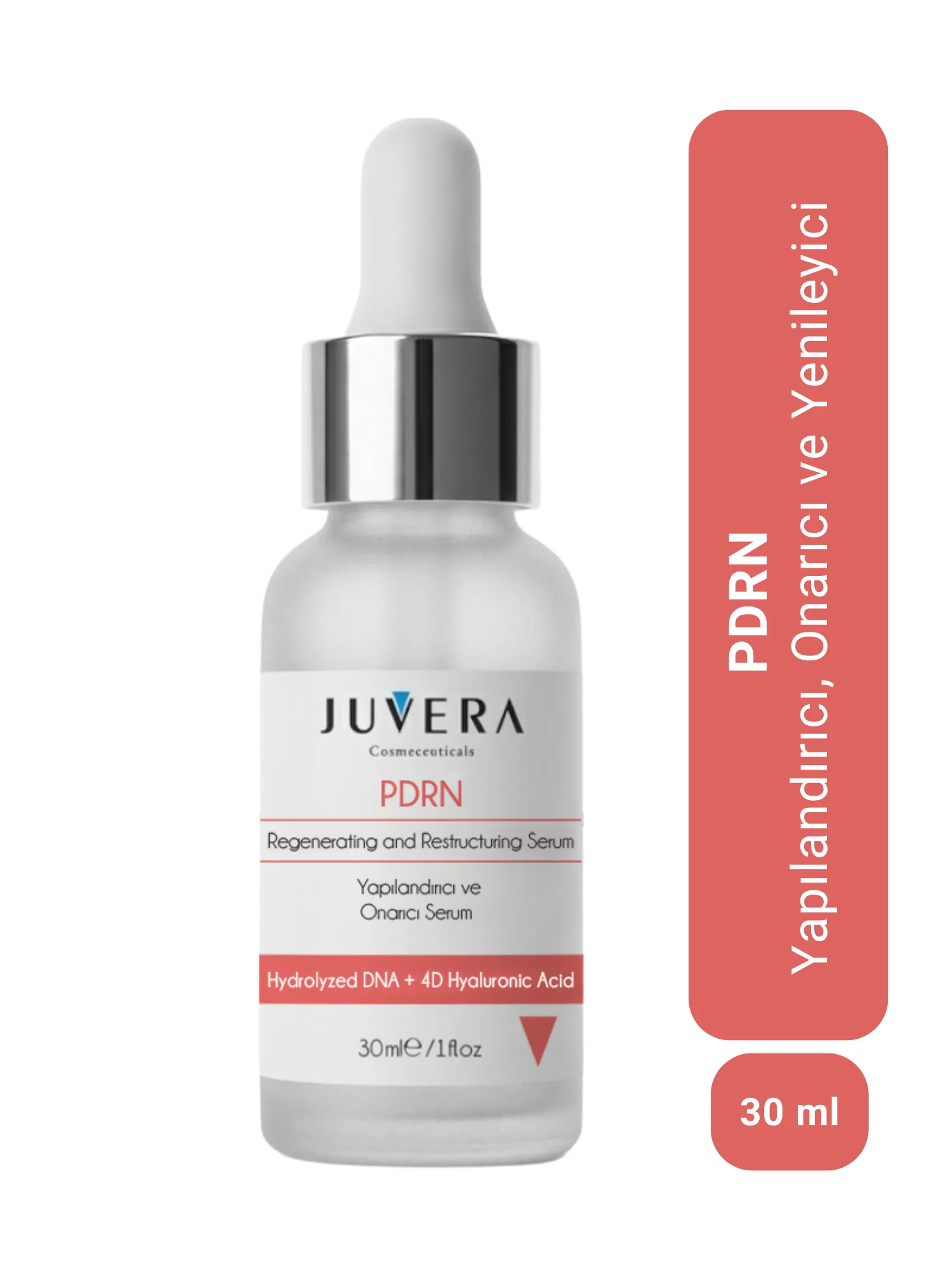 JUVERA PDRN ve 4D Hyaluronik Asit İçeren Kırışıklık Karışıtı Cilt Yenileyici Serum 30ML