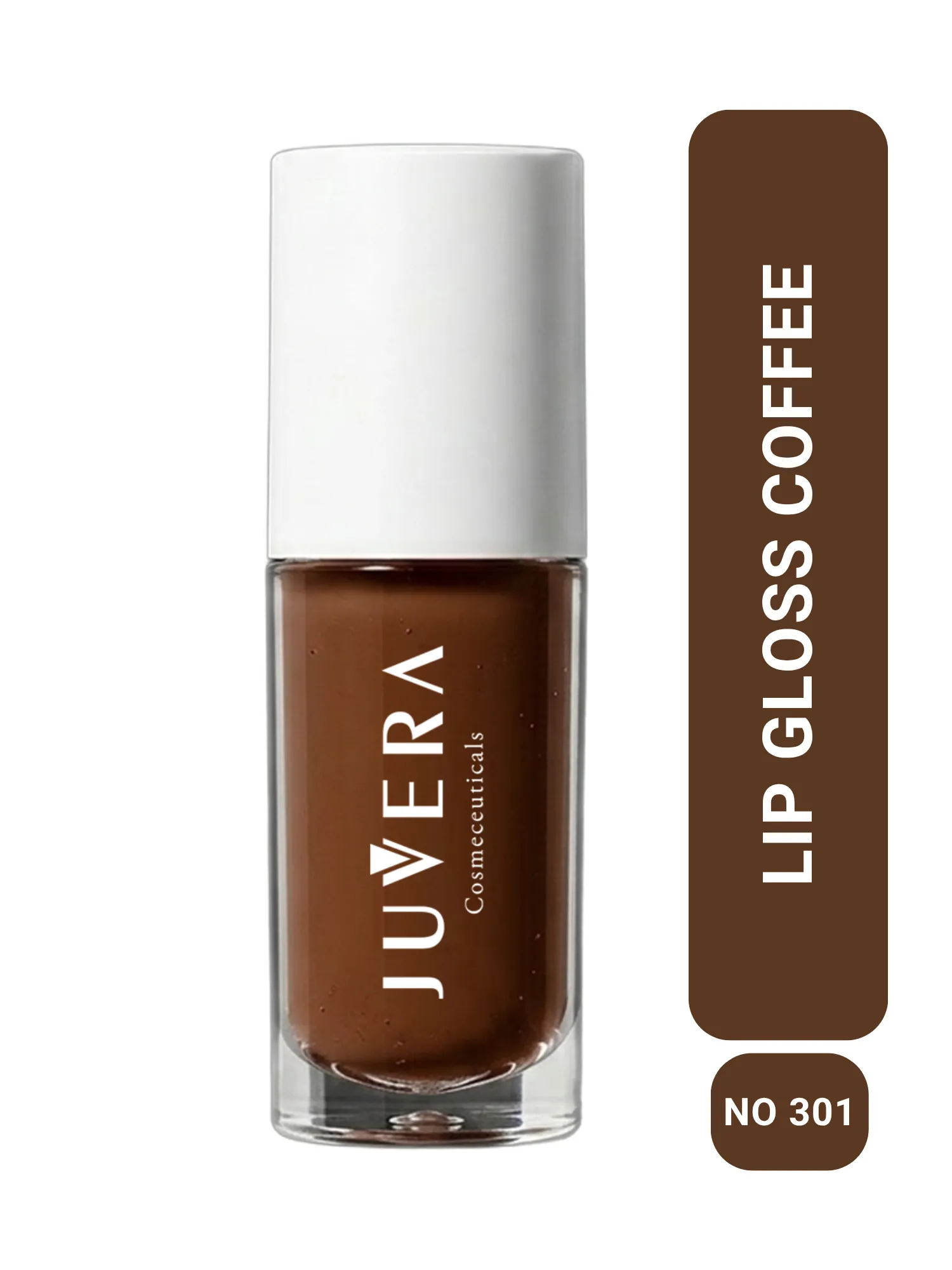 JUVERA Nemlendirici Etkili Renkli Dudak Parlatıcısı Coffee - Lip Gloss Coffee 3 in 1 - 5 ml