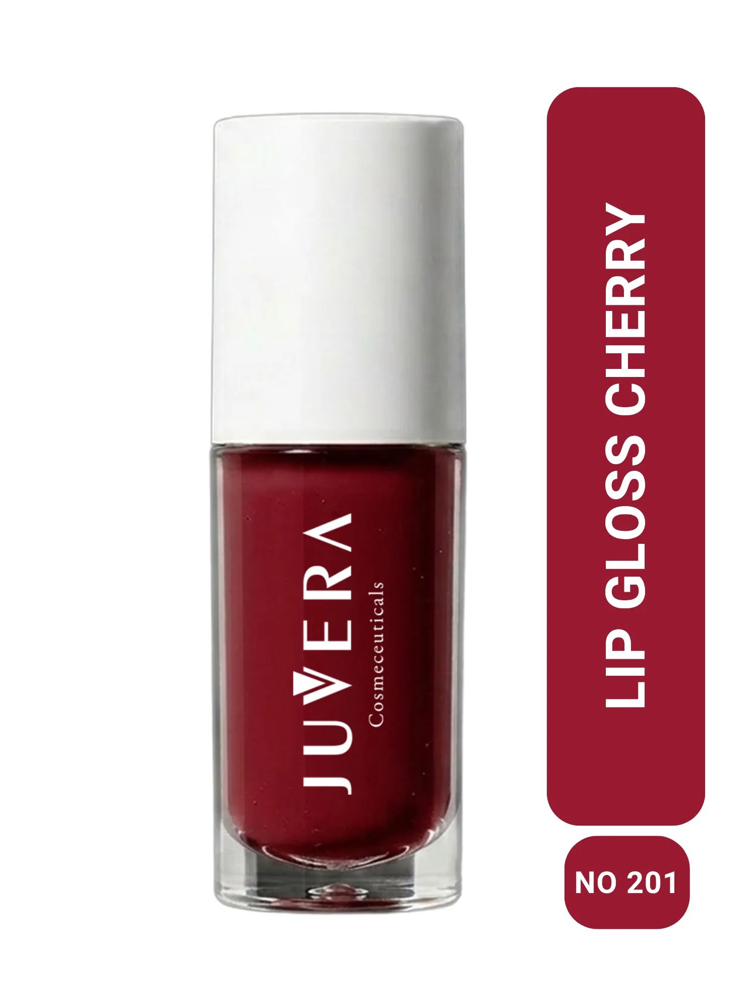 JUVERA Lip Gloss | Nemlendirici Etkili Renkli Dudak Parlatıcısı Chery | Lip Gloss Chery 3 in 1 - NO 201