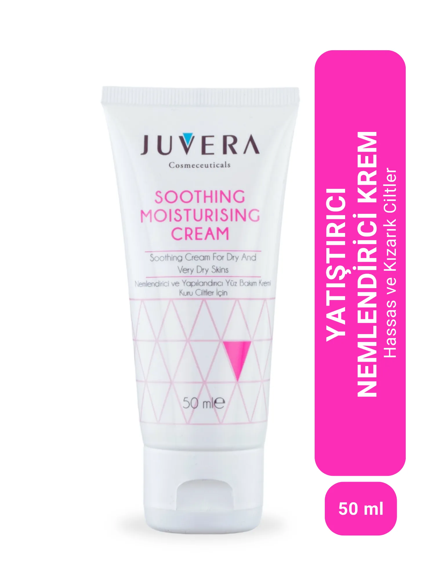JUVERA Hassas ve Kuru Ciltler Için Kızarıklık Karşıtı Nemlendirici Krem - Soothing Moisturising Cream 50 ml