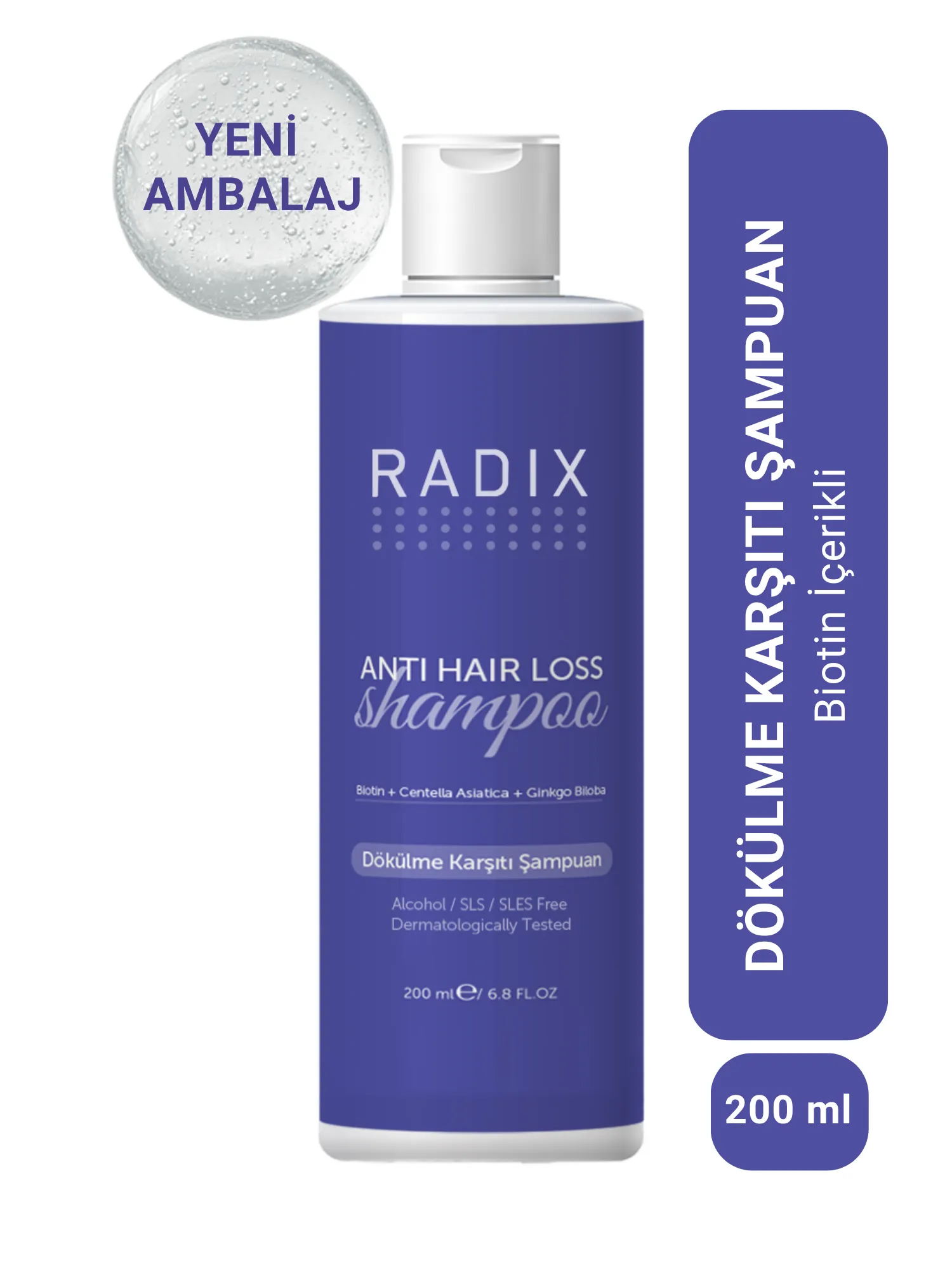 RADIX Saç Dökülme Karşıtı Şampuan - Anti Hair Loss Shampoo 200 ml