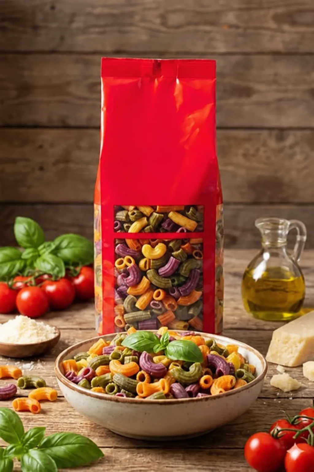 Sebzeli Dirsek Makarna 300 g – Çocuklar İçin Renkli, Sağlıklı ve Lezzetli Seçene