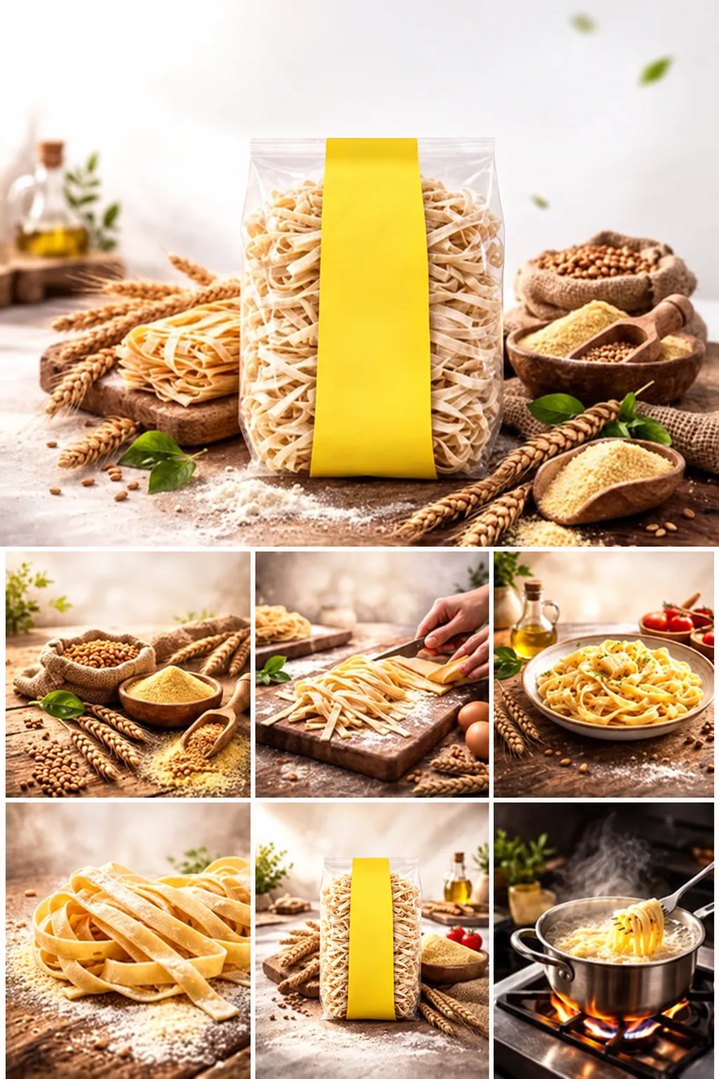 Organik İrmik Makarnası 300 g - El Yapımı Lezzet, Doğal İçerik, Gerçek Doygunluk